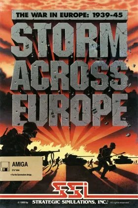 Storm Across Europe - The War in Europe - 1939-45 box cover front